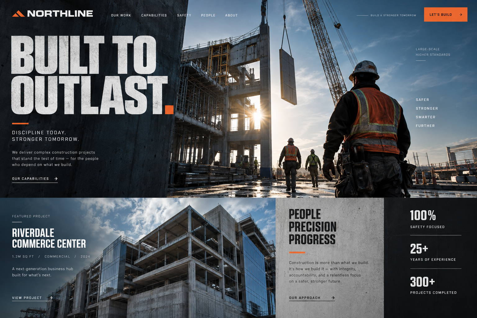 Northline construction company website